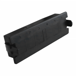 Insert for 6 MPO adapters in place of the MPO cassette